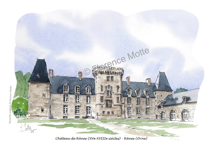 Chateau de rânes contour et titre et filigrane réduit