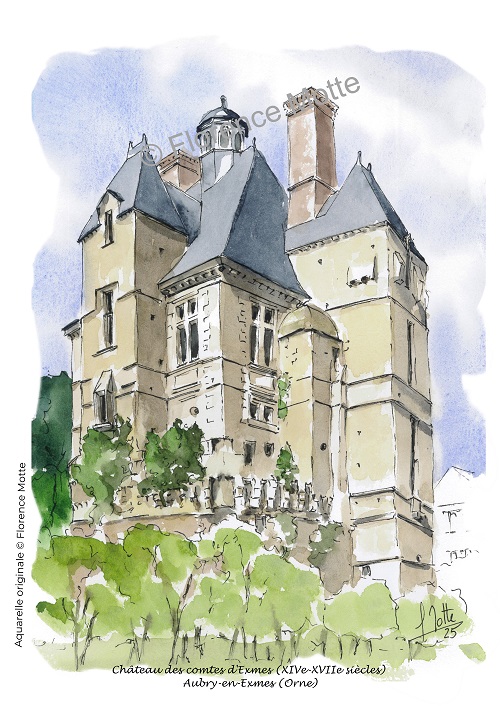 chateau d'aubry en exmes