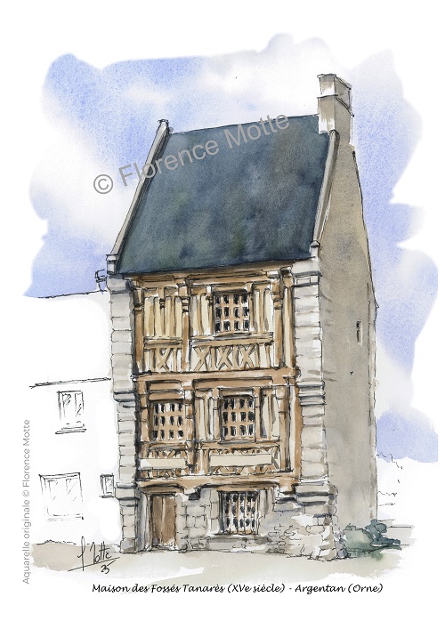 maison fossés tanarès argentan