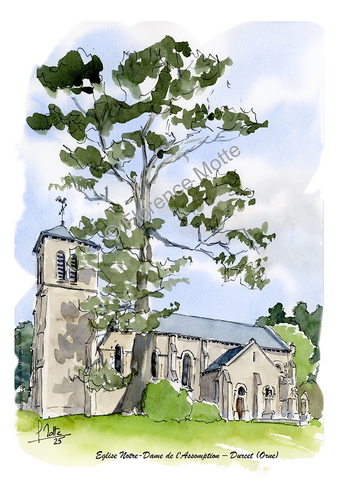 Durcet titre et filigrane réduit