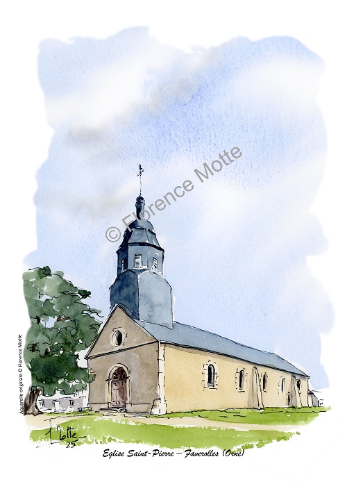 Faverolles titre et filigrane réduit