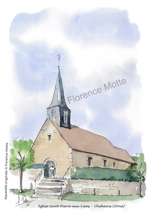 chahains contour et titre et filigrane réduit