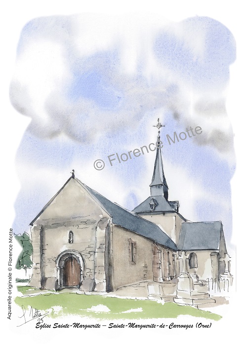 sainte marguerite de carrouges contour et titre et filigrane réduit