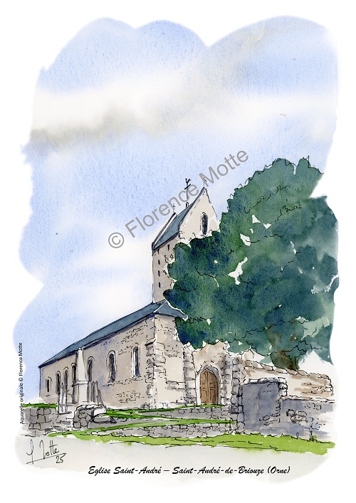 st andré de briouze contour et titre et filigrane réduit