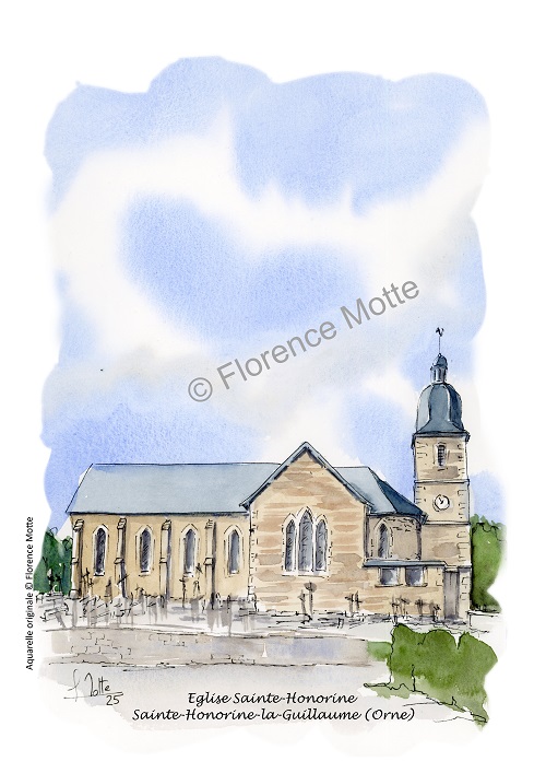 ste honorine la guillaume contour et titre et filigrane réduit
